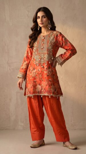 Designer Farshi Co ords Set