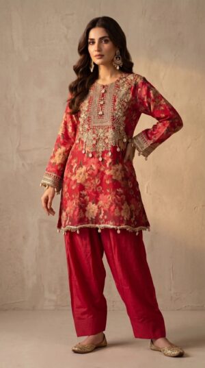 Designer Farshi Co ords Set