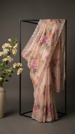 Designer Boutique Handwork Saree