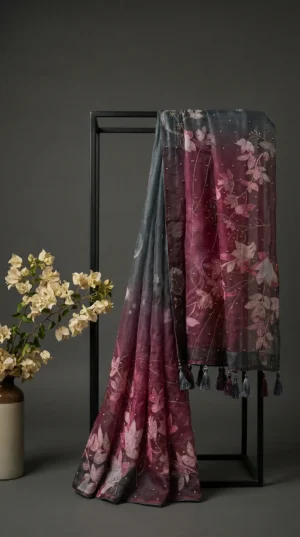 Designer Boutique Handwork Saree