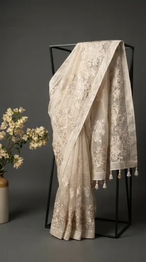 Designer Boutique Handwork Saree