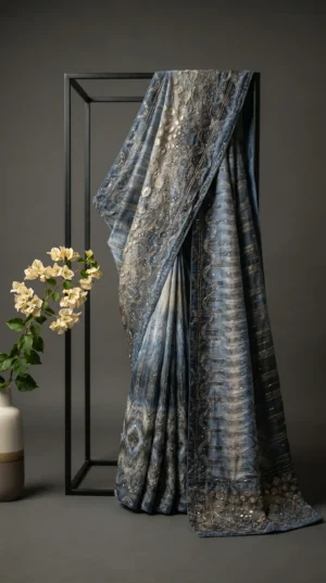 Designer Boutique Handwork Saree