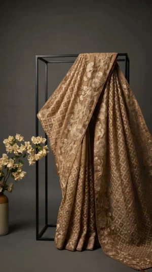 Designer Boutique Handwork Saree