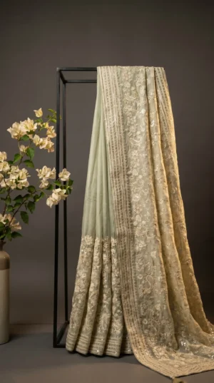 Designer Boutique Handwork Saree