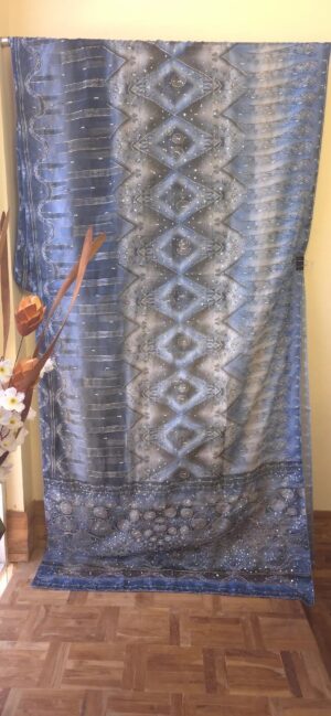 Dhakai Half Silk Handcrafted Saree