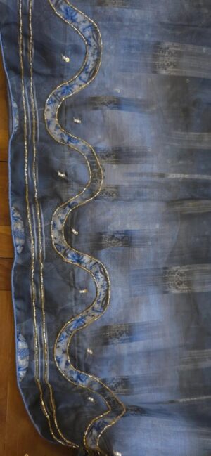 Dhakai Half Silk Handcrafted Saree