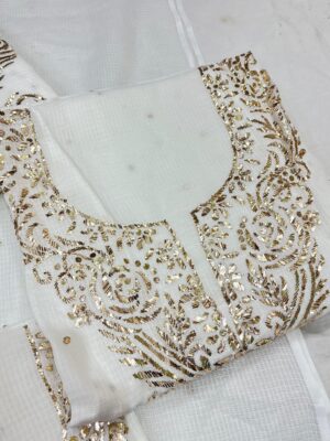 Kotta Kamdani-Mukaish Suit