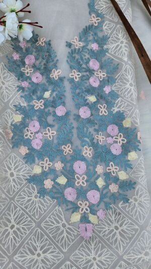 Pure Dhakai Muslin-Organza Suit