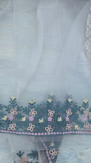 Pure Dhakai Muslin-Organza Suit
