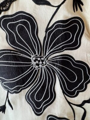 Designer Floral Applique Coord Set